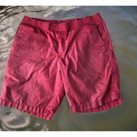 Uniqlo Men’s Elastic Drawstring Waist Light Red Size Large - Picture 1 of 16